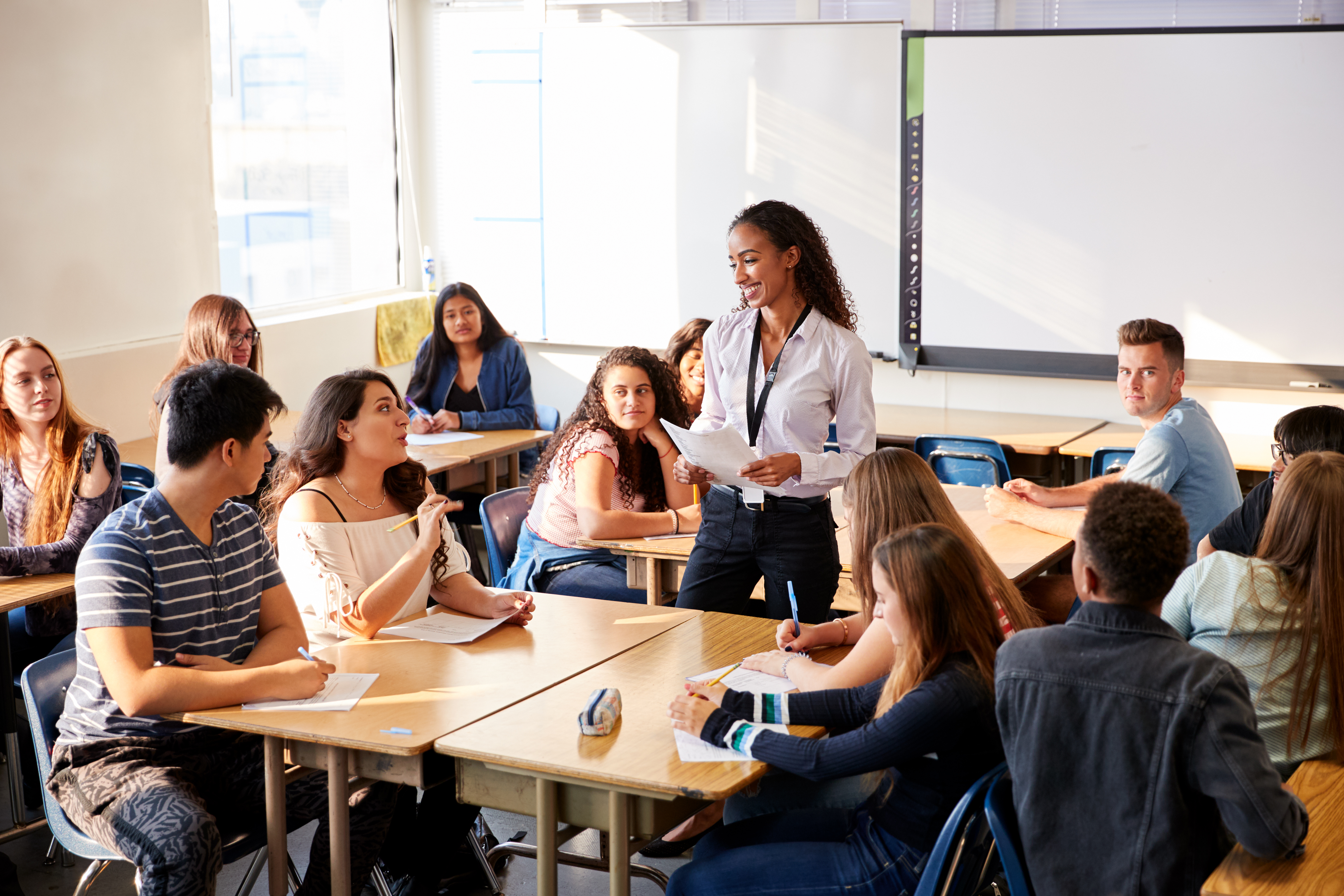 Students In Classroom